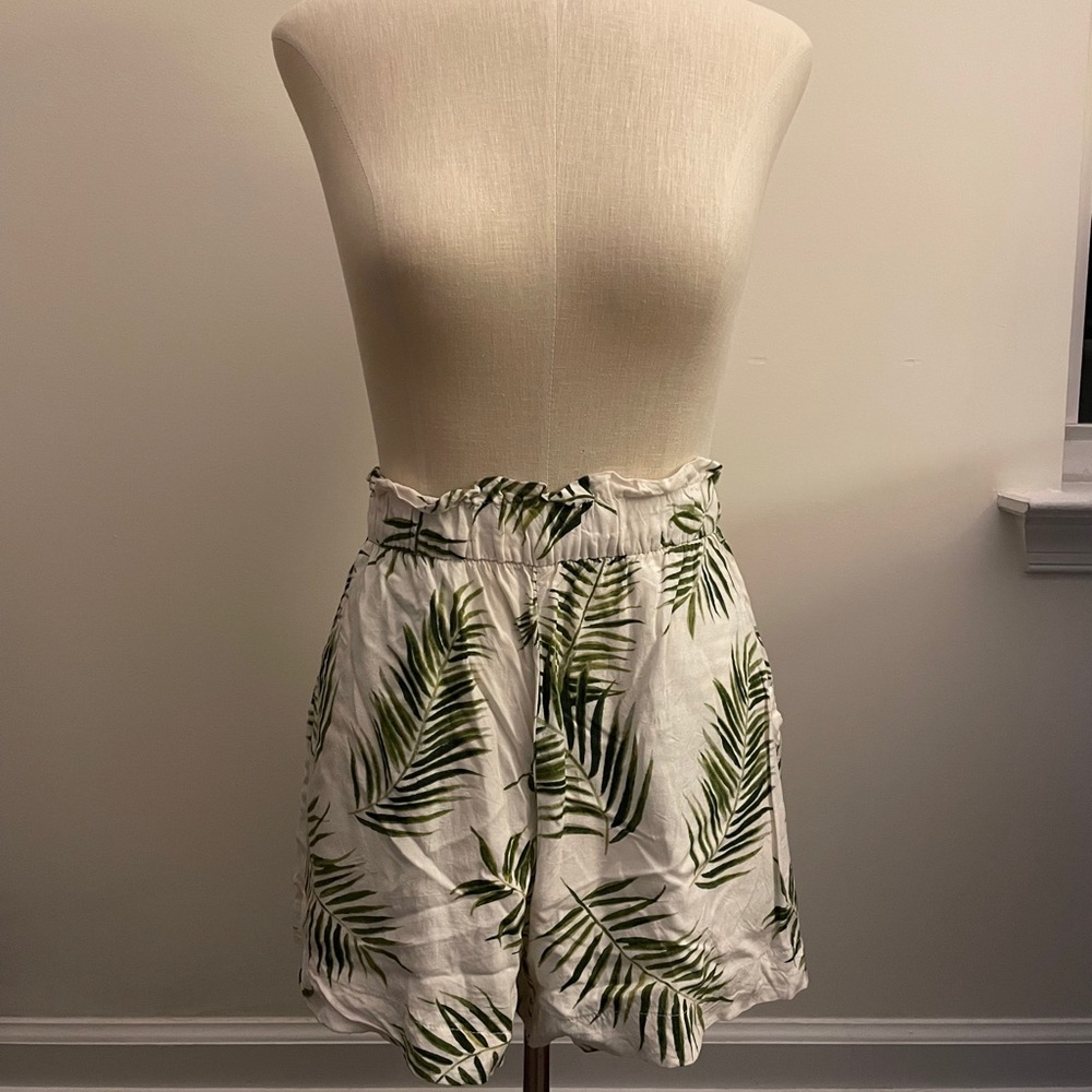 H&M Tropical Print Shorts